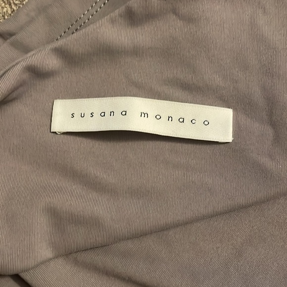 Susana Monaco One Shoulder Crop Top - Picture 3 of 4